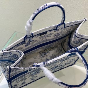 Large CD Book Tote 42cm Jardin Botanique Blue