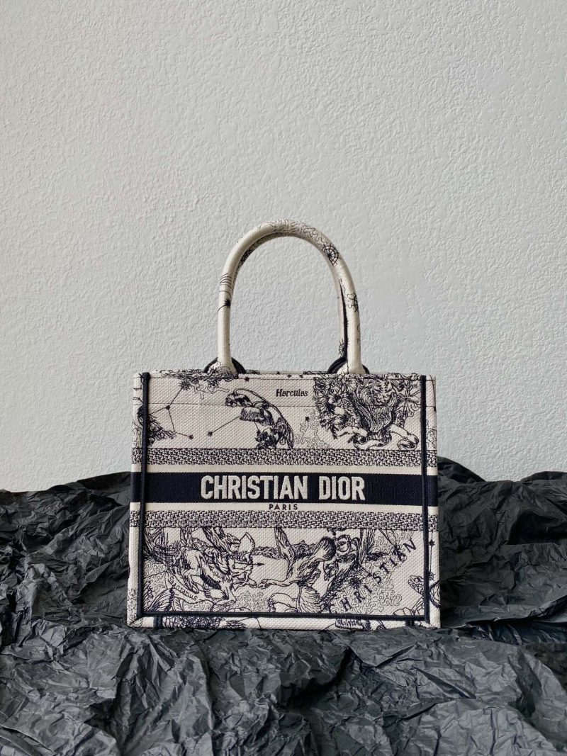 Small CD Book Tote 26.5cm Hercules White