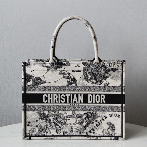 Medium CD Book Tote 36cm Hercules White