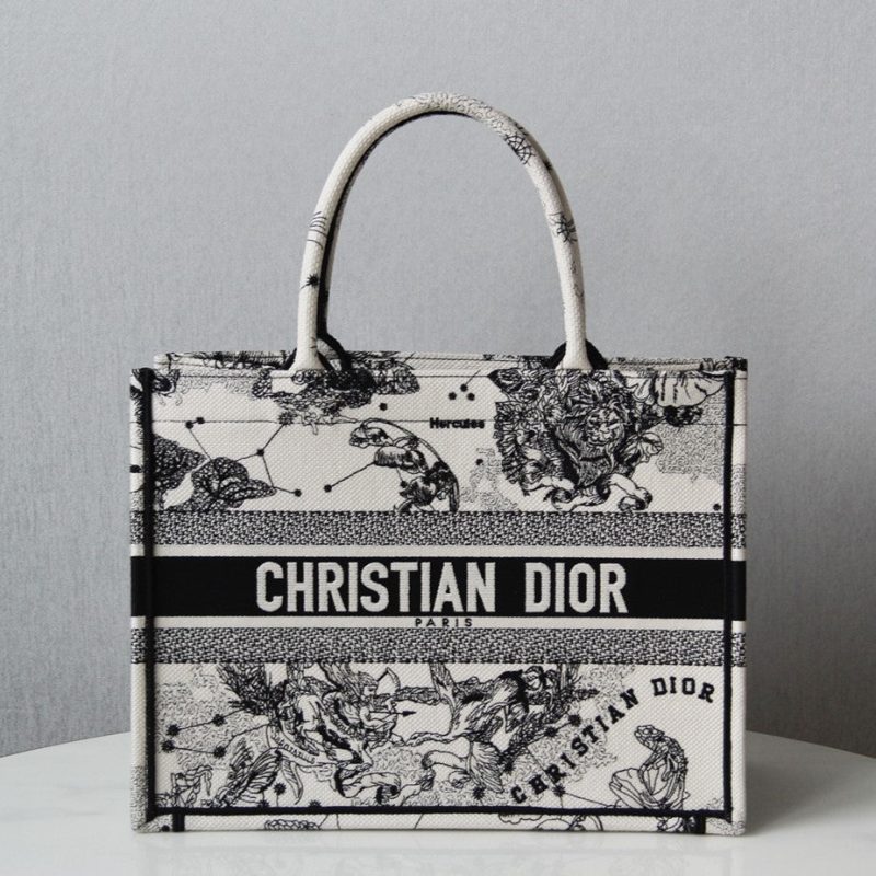 Medium CD Book Tote 36cm Hercules White