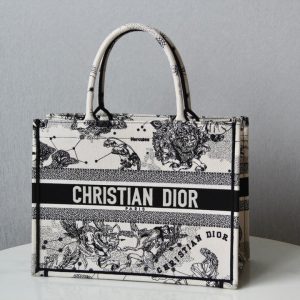 Medium CD Book Tote 36cm Hercules White