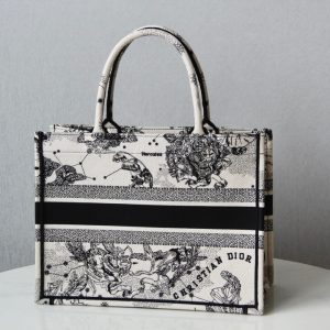 Medium CD Book Tote 36cm Hercules White