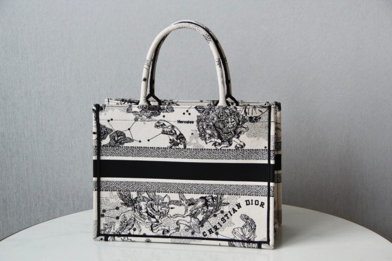 Medium CD Book Tote 36cm Hercules White