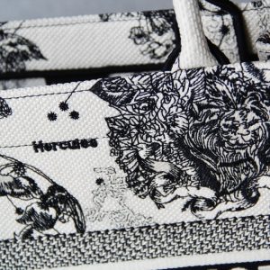 Medium CD Book Tote 36cm Hercules White