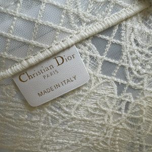 Large CD Book Tote 42cm Butterfly Zodiac White