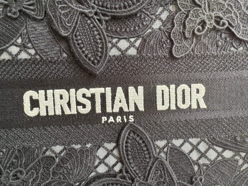 Small CD Book Tote 26.5cm Butterfly Zodiac Black