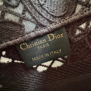 Small CD Book Tote 26.5cm Butterfly Zodiac Black