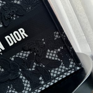 Large CD Book Tote 42cm Butterfly Zodiac Black