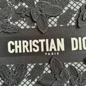 Large CD Book Tote 42cm Butterfly Zodiac Black