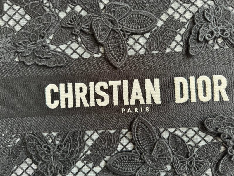 Large CD Book Tote 42cm Butterfly Zodiac Black