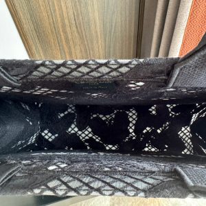 Large CD Book Tote 42cm Butterfly Zodiac Black