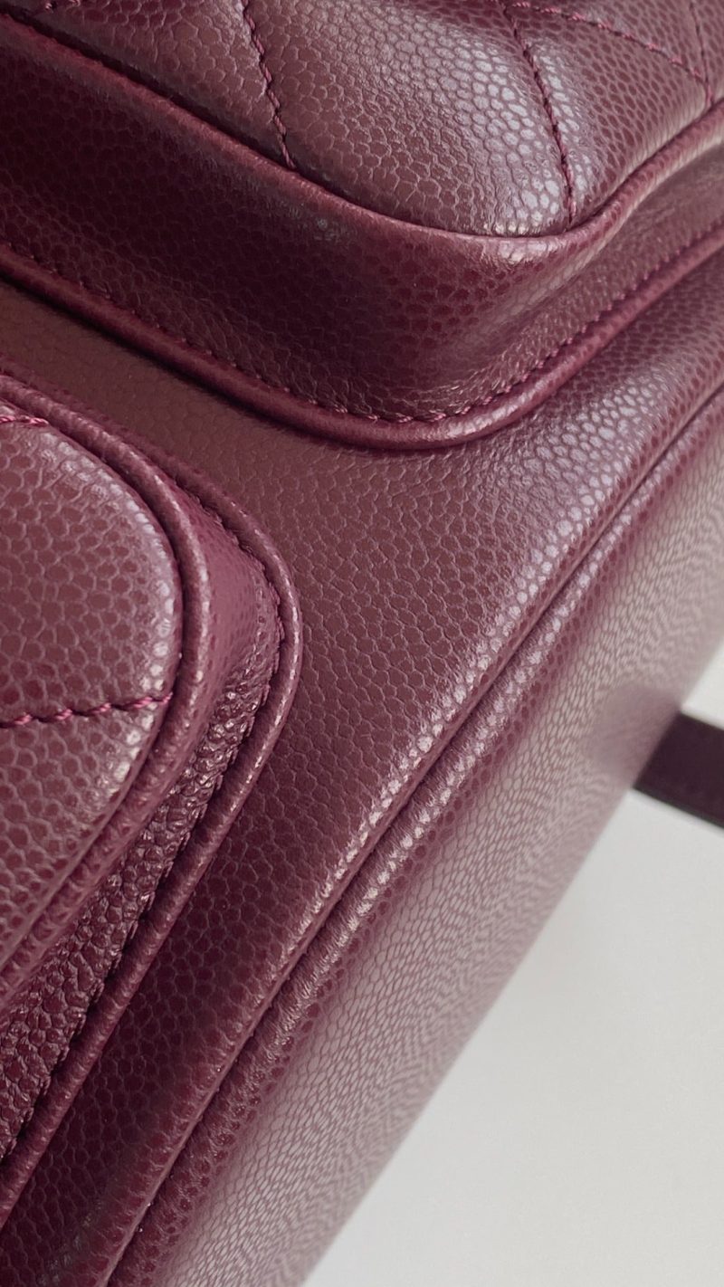 CC large backpack 20 burgundy lambskin