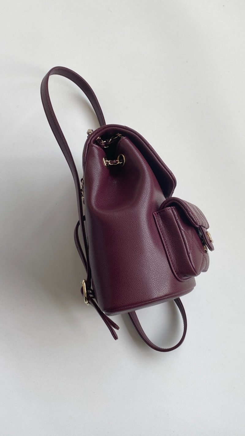 CC large backpack 20 burgundy lambskin
