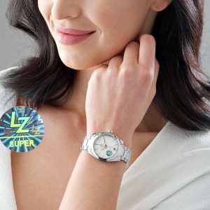 AQUA TERRA 150M CO-AXIAL 34MM STAINLESS STEEL CREAM DIAL