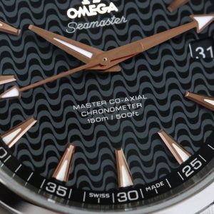 SEAMASTER AQUA TERRA 150M BROWN HAND BLACK DIAL