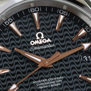 SEAMASTER AQUA TERRA 150M BROWN HAND BLACK DIAL
