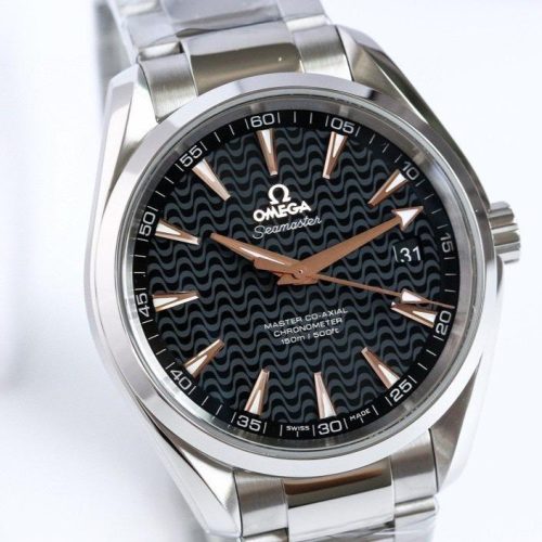 SEAMASTER AQUA TERRA 150M BROWN HAND BLACK DIAL
