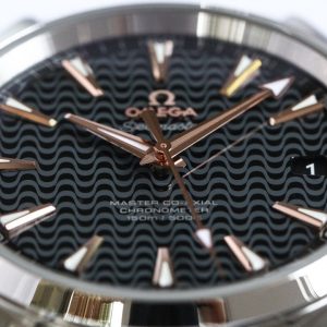SEAMASTER AQUA TERRA 150M BROWN HAND BLACK DIAL