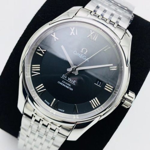 DEVILLE HOUR VISION CO-AXIAL STAINLESS STEEL BLACK DIAL