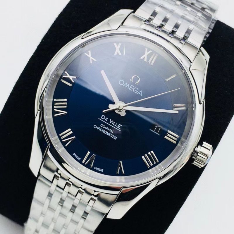 DEVILLE HOUR VISION CO-AXIAL STAINLESS STEEL BLUE DIAL