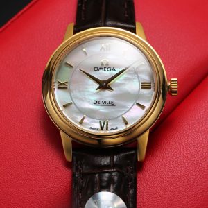 DEVILLE PRESTIGE 27MM QUARTZ LEATHER STRAP