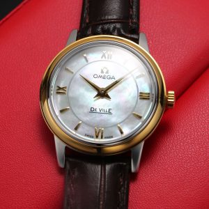 DEVILLE PRESTIGE 27MM QUARTZ LEATHER STRAP