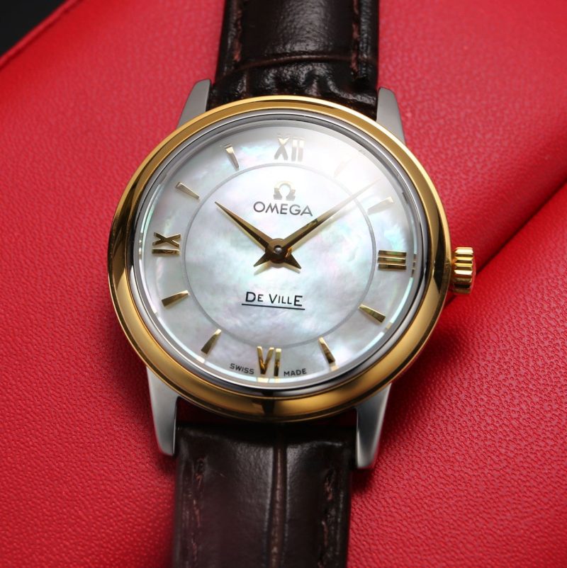 DEVILLE PRESTIGE 27MM QUARTZ LEATHER STRAP
