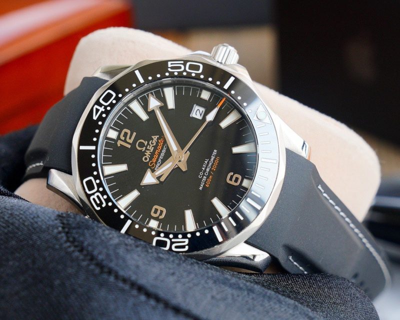 SEAMASTER PLANET OCEAN 600M RUBBER STRAP