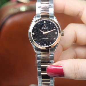 z2615132474536_56f8e5fd5e519dc04f198c5dc9909940_62f4446d-e2de-4c36-9c6b-a97589c5f156 SEAMASTER QUARTZ 33MM TWO-TONE BLACK DIAL