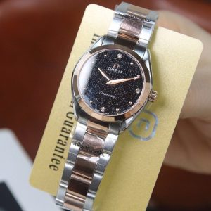 z2615132482309_60c5b07315c2285b3b085d2bdc684498_894cbd0c-4ff3-4766-ba5d-2338ff17a1eb SEAMASTER QUARTZ 33MM TWO-TONE BLACK DIAL