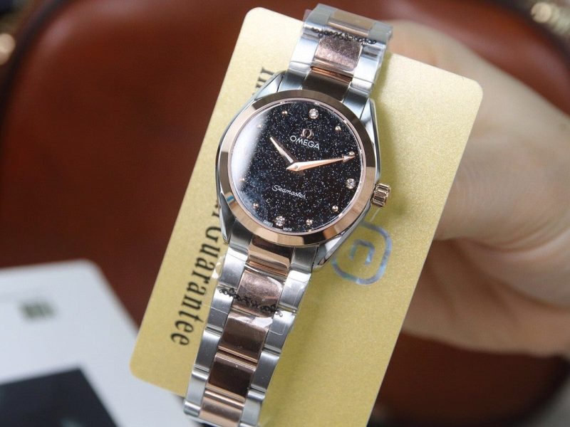 z2615132482309_60c5b07315c2285b3b085d2bdc684498_894cbd0c-4ff3-4766-ba5d-2338ff17a1eb SEAMASTER QUARTZ 33MM TWO-TONE BLACK DIAL
