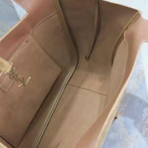 YSL Bea Hobo Bag 50cm in Brown Suede